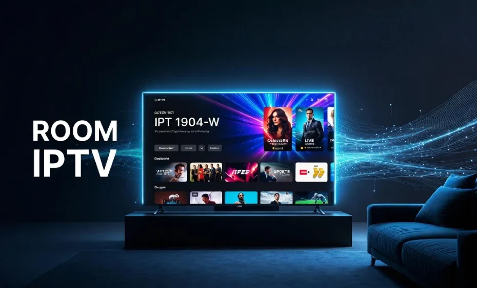 room iptv sur interface tv